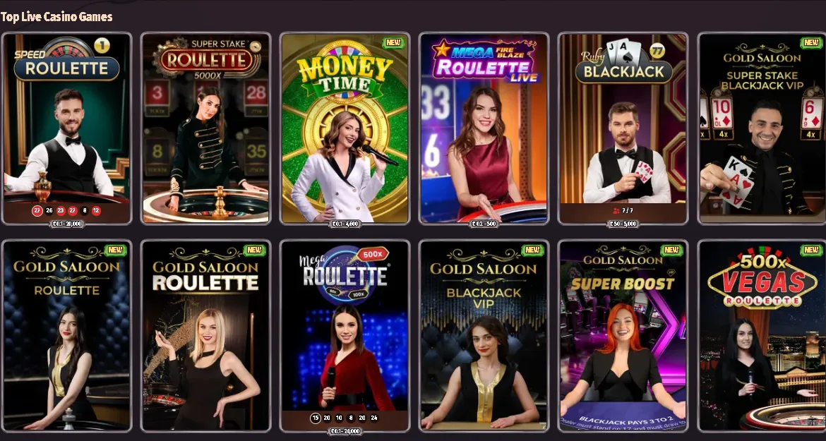 crazytower casino live